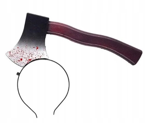 SEKERA HLAVA HLAVA HALLOWEENSKÝ KROJ KRV