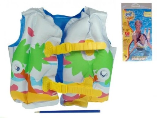 Nafukovacia vesta Bestway 41 x 30 cm žltá