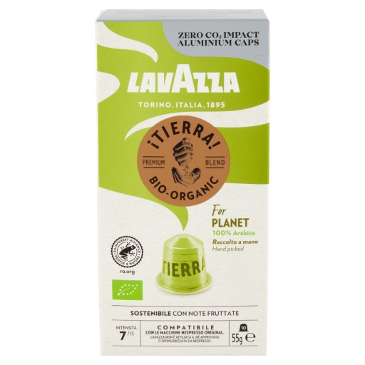 Nespresso Lavazza Tierra Planet 10 kapsúl
