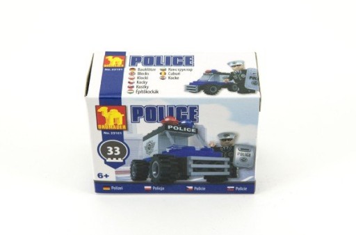 BLOKY POLICAJNÉ POLICAJNÉ AUTO POLICAJNÉ AUTO POLICE CAR séria Kompatibilné