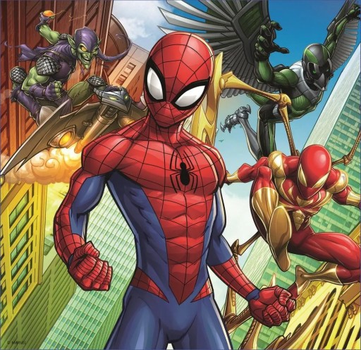 3v1 puzzle Spider Force Spider-Man kluby