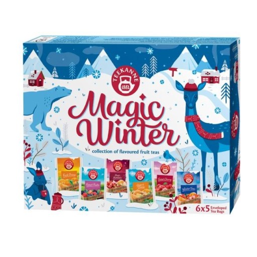 ČAJOVÁ SÚPRAVA TEEKANNE MAGIC WINTER COLLECTION 6 príchutí, po 5 vrecúšok