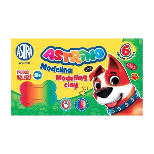 Modelovacia hmota Astrino 6 ks.