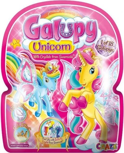 Figúrka Galupy Winged Unicorns MIX 18 vzorov
