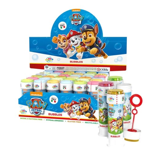 DISNEY Tlapková patrola MYDLOVÉ BUBLINY LABYRINT HRA 60ml MIX 1 ks.
