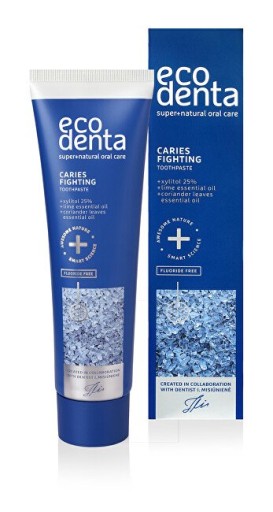 ZUBNÁ PASTA BEZ FLUORIDOV ECODENTA FIGHTING CARIES XYLITOL 100ml