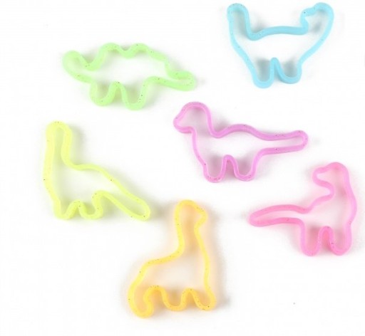 Toi Toys silikónový náramok so zvieratkami 6ks PÁRTY