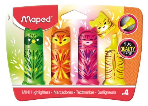 FLUO PEPS VRECKOVÝ MINI FRIENDS MIX ZVÝRAZŇOVAČ 4 FAR