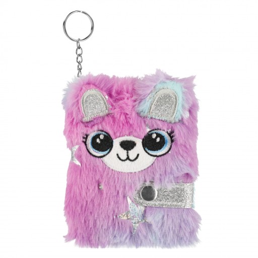 NOTEBOOK PLYŠOVÝ NOTEBOOK HAIRY MAN KEYRING DIÁR MINI EARS