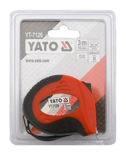 YATO - MERANIE MAGNETU 3m x 16mm
