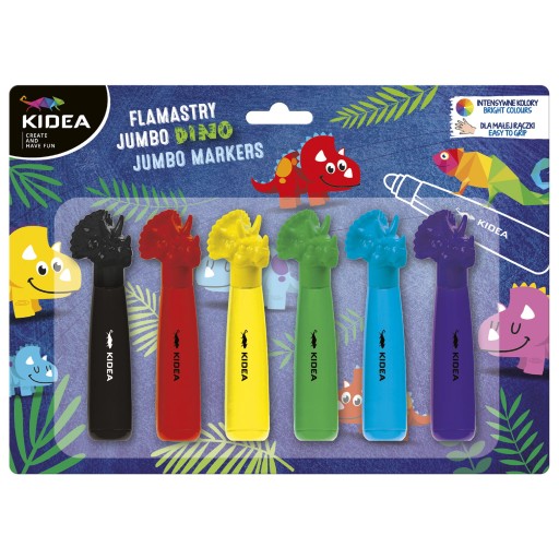 Fixky, fixky pre deti, hrubé fixy, DINOSAURY