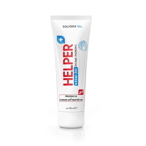SOLVERX Helper 2v1 krém-gél na ruky a nechty