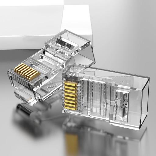 VENTION SET 10X ZÁSUVNÝ KONEKTOR RJ45 KONCOVKA PRE KÁBLE CAT 6