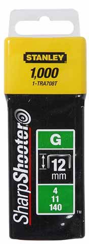 Sponka G 12 mm/1/2 HD 1 000 ks Typ G 4/11/140