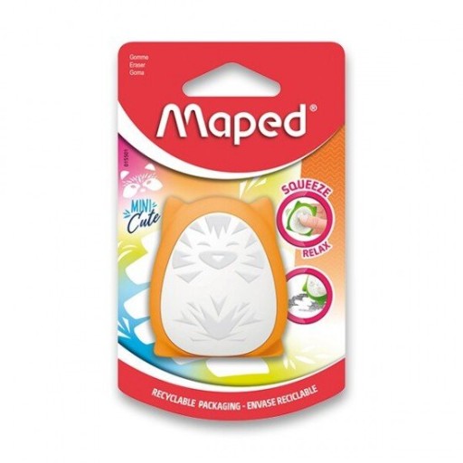 Maped Mini Cute Squeeze Eraser, mix farieb