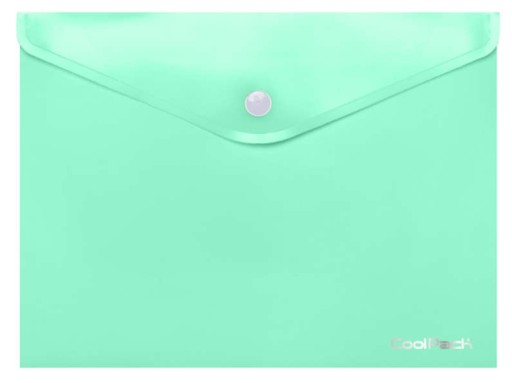 COOLPACK PASTELOVÁ OBÁLKA NA DOKUMENTY A4 S UZAVORENÍM MINT
