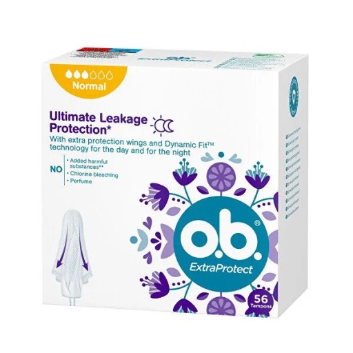 OB ExtraProtect Normálne tampóny 16 ks.