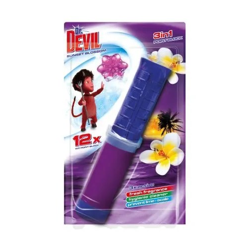 Dr Devil - Sunset Blossom gélový WC osviežovač