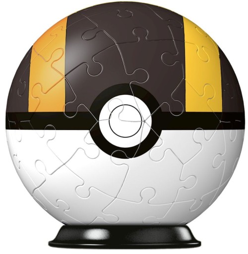 Puzzle 54 dielikov 3D Ball, Pokémon čierny
