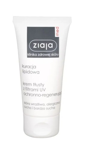Kúra Ziaja Med Lipid, mastný krém s filtrami