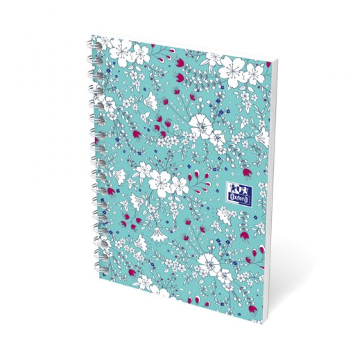 Mriežkový zápisník A6, 50 listov, Oxford Floral,