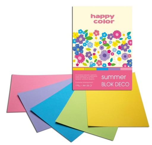 HAPPY COLOR BLOCK DECO LETO