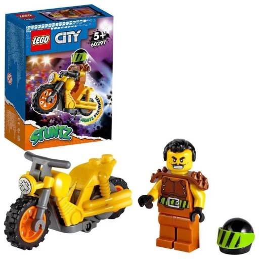 LEGO CITY STUNZ 60297 BÚRANIE MOTORKY NA MOTORKE STUNZ