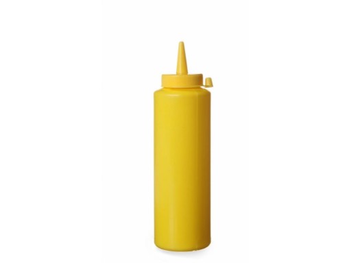 Hendi 557907 dávkovač omáčky 700ml žltý