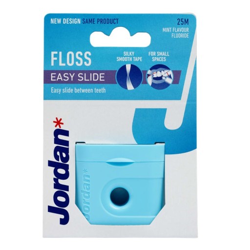 JORDAN EASY SLIDE Floss 25m plochá zubná niť