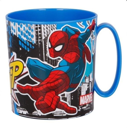 Mikrovlnný hrnček Spiderman s uškom