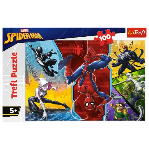 Puzzle 100 Marvel Spiderman Trefl 16347