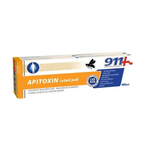 911 VČELÍ BALZAM NA KĹBY A SVALY 100 ml