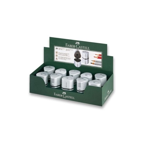 BRÚŠKA FABER-CASTELL GRIP, STRIEBORNÁ