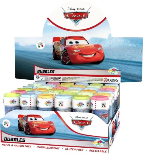 MYDLOVÉ BUBLINY DISNEY CARS CARS MAZE GAME 60ml MIX 1 ks.