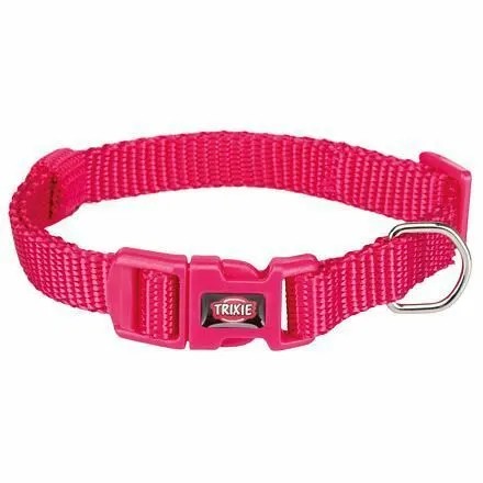 Prémiový golier, XS–S: 22–35 cm/10 mm, fuchsiová