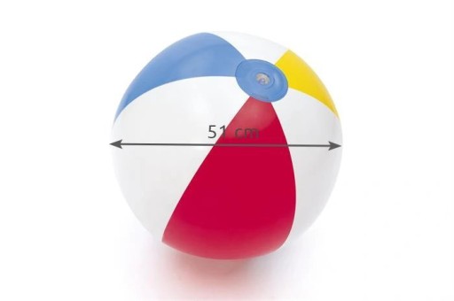 Nafukovacia plážová lopta 51 cm BESTWAY Water Volleyball 31021