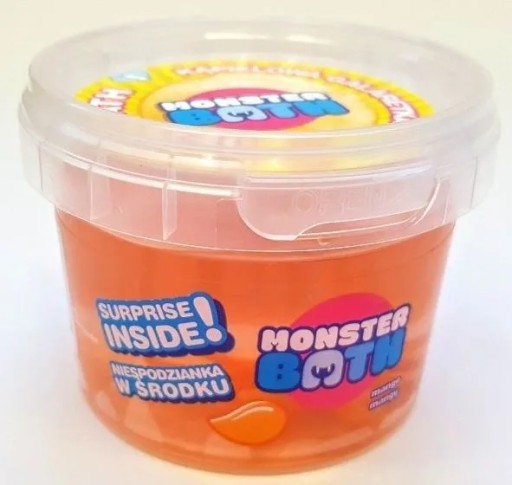 Marba Monster Želé do kúpeľa 100 g + hračka, mix farieb