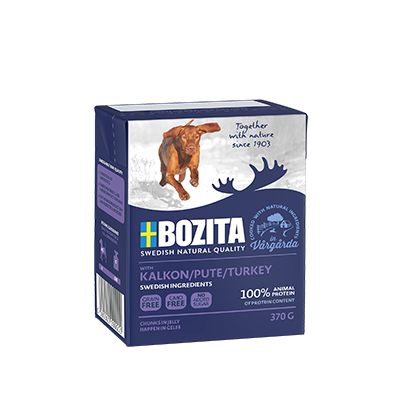 Bozita Mokré krmivo pre psov Morka v želé 370g
