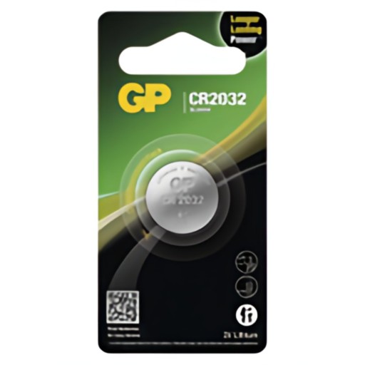 GP CR2032 lítiová batéria 1 ks.