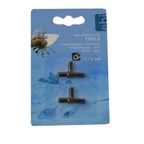 EBI T-kus pre hadicu 6/4 mm (2 kusy)
