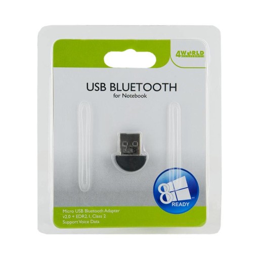 4World Bluetooth adaptér USB 2.0 EDR2.1 triedy 2