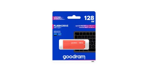 GOODRAM UME3 16 GB ŠTÝLOVÝ USB 3.0 PENDRIVE ORANŽOVÝ