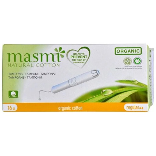 Masmi Super Plus ekologické tampóny (s aplikáciou) 14 ks