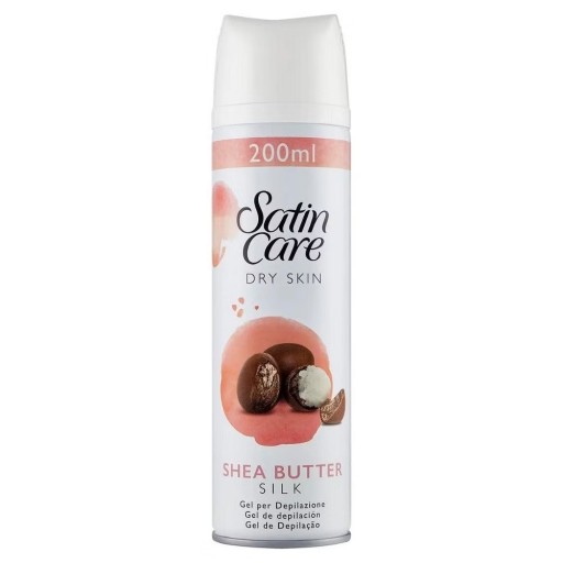 GILLETTE SATIN CARE GÉL NA HOLENIE 200ml SHEA MASSTER SILK