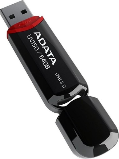 ADATA UV150 64 GB USB 3.0 čierna (AUV150-64G-RBK)