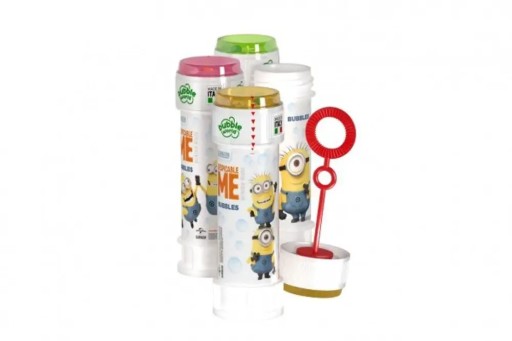 VEĽKÉ FAREBNÉ MYDLOVÉ BUBLINY PRE DETSKÝCH MINIONOV 60ML