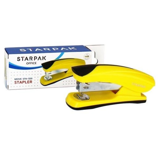 Zošívačka 20k 24/6 26/6 žltá STARPAK