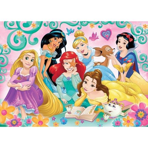 Puzzle 200 dielikov. Radostný svet princezien. Disney princezná