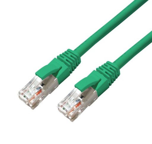 MicroConnect CAT6A UTP 2m Zelená LSZH