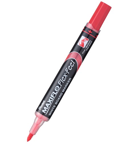 Za sucha stierateľný fix PENTEL FLEX-FEEL BLACK